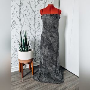 *SOLD* Special Occasion Floor Length Rhinestone/Shimmer Dress - Size 14